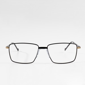 Nouvelle arrivée hommes lunettes optiques en métal de haute qualité