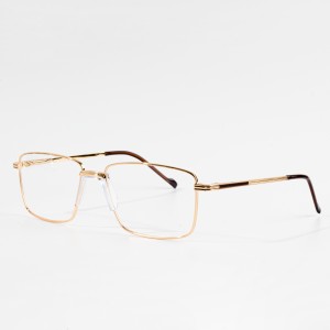 New Arrival Men Optyczne metalowe okulary o wysokiej jakości