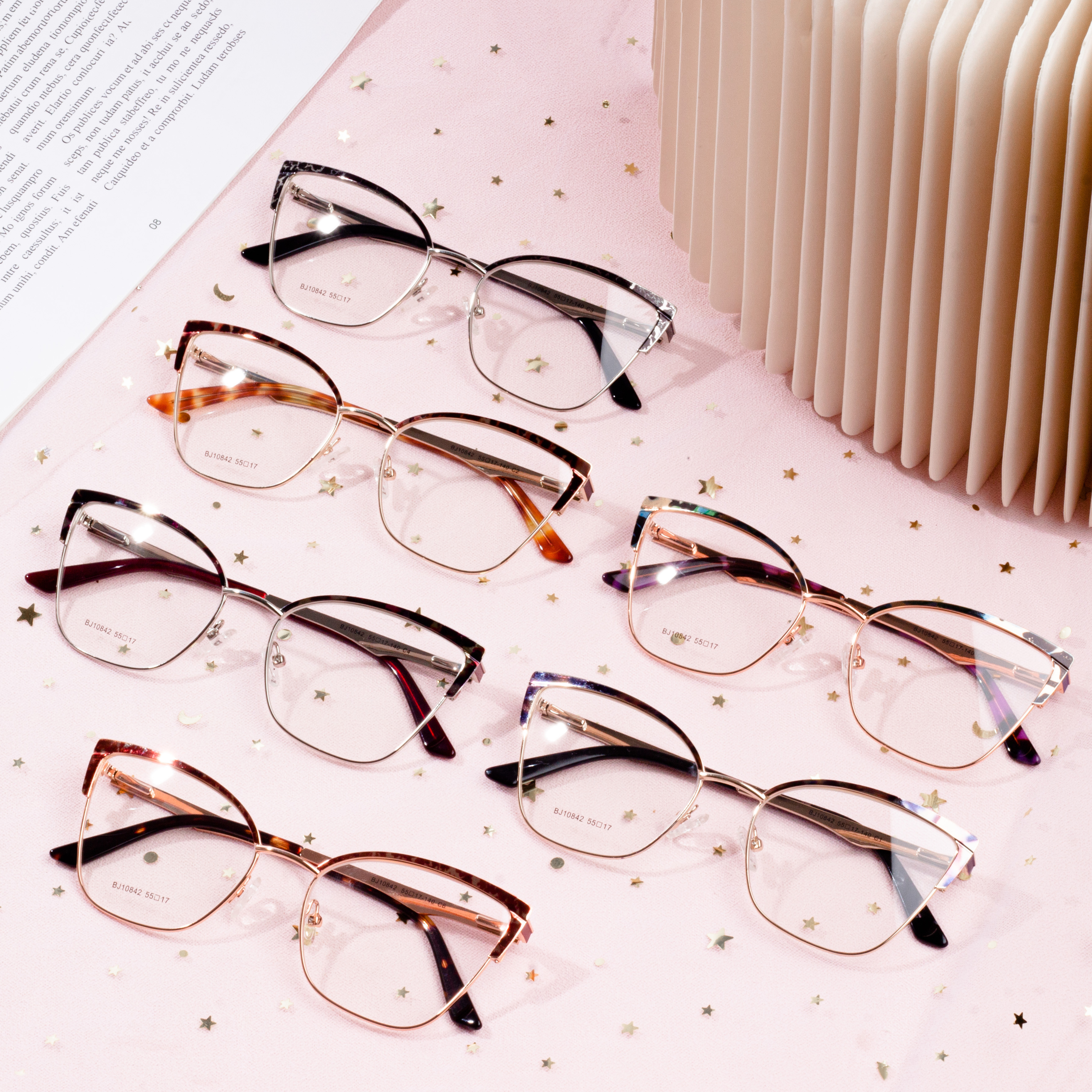 Рамка за очила за мачкини очи за жени