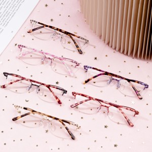 Метални очила Рамки за оптични очила Дамски