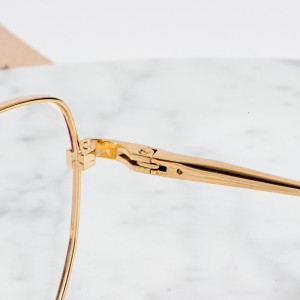 kovinski optični okvirji nov dizajn proizvajalca ženskih očal po meri