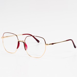 fém optikai keretek új design női szemüveg gyártó egyedi