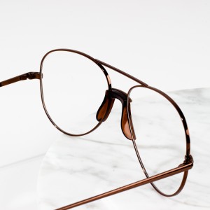ʻO China Factory Fashion Design Men Metal Eyeglass Frame