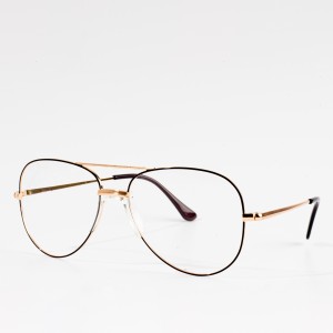 China Factory Fashion Design Men Metal Eyeglass Frame