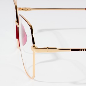 Özelleştirilmiş Yüksek Kaliteli Büyük Kare Bayanlar Optik Gözlük