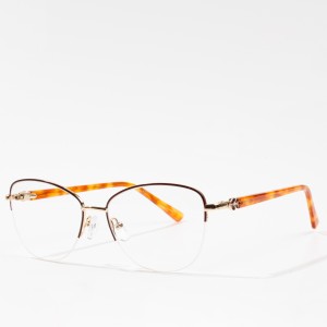 Mode Anti-blått ljusblockerande optiska glasögonbågar för kvinnor