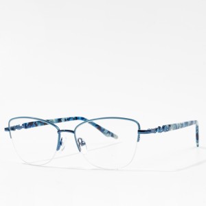 Modernong Disenyo nga Metal Optical Women Eyeglasses Frames