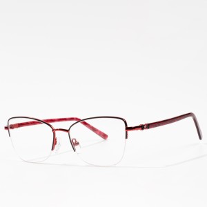 Designer fém népszerű női szemüvegkeretek