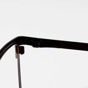 Montature per occhiali da vista in metallo da uomo alla moda di buona qualità