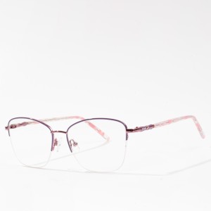 Mataas na kalidad ng designer eyeglasses frames metal optical glasses