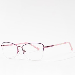 Метални очила Оптички очила за очила Женска рамка