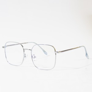 Klasický vintage rám okuliarov s plochým optickým objektívom pre krátkozrakosť