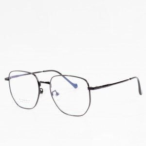 lunettes d'ordinateur à monture anti-lumière bleue lunettes en métal