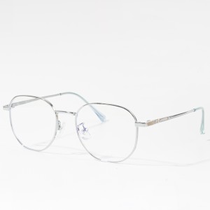 akinių rėmeliai metaliniai akiniai pilnu apvadu moteriško stiliaus optiniai rėmeliai