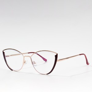 Kacamata logam inovatif kacamata desain anyar pikeun awéwé