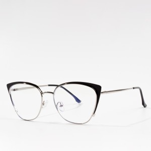 Kacamata Optik Logam Wanita Lensa Vintage