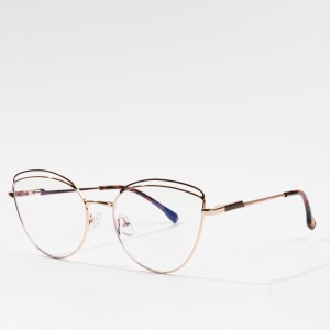 monture de lunettes optiques en métal monture optique anti bleu