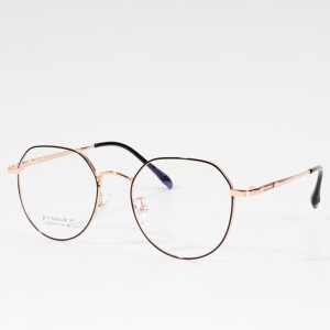 نظارات بإطارات بصرية معدنية جديدة عالية الجودة للنساء