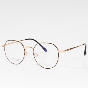 Kiváló minőségű új fém optikai keretes női szemüvegek