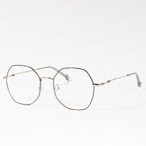 საბითუმო საბაჟო ლოგო პოპულარული მოდის ლითონის სათვალეები
