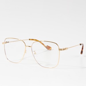 Spot malların yüksek kaliteli optik gözlük metal gözlük çerçevesi