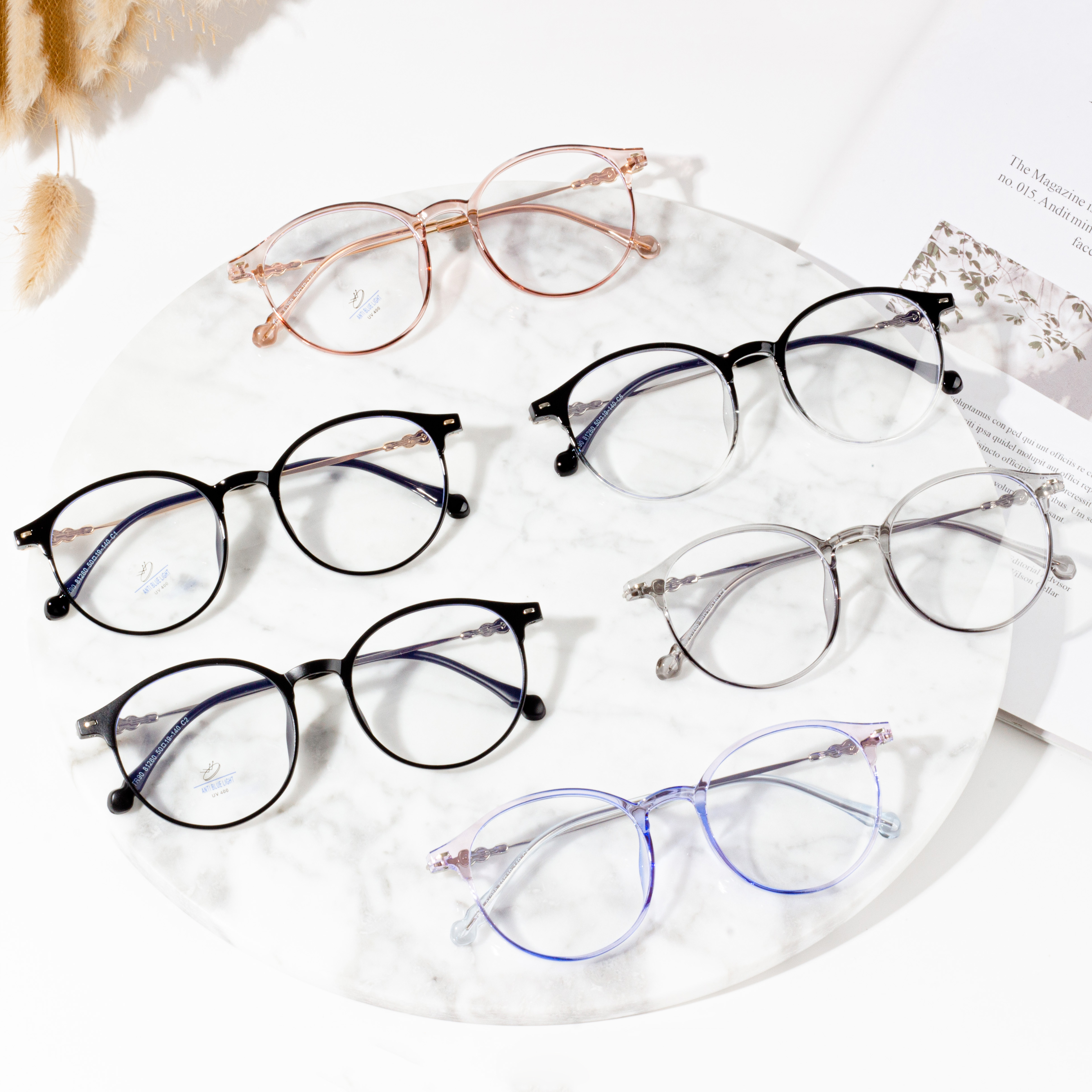 TR női divatos átlátszó szemüveg