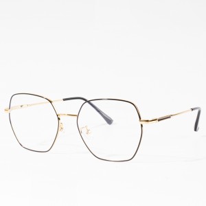 Vintage okvir za naočale s prozirnim lećama Retro optičke naočale