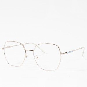 Vintage klare Linse Brillengestell Retro Brille optisch