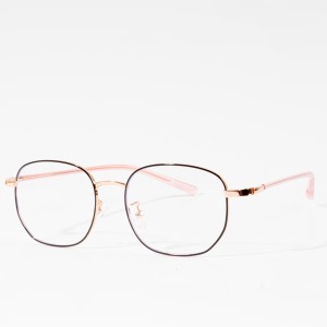 logam klasik pigura optik ndhuwur kacamata Vogue