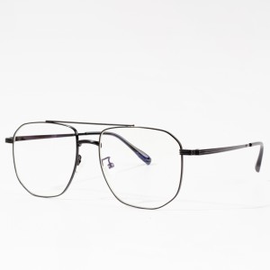 نظارات ريترو بإطار بصري معدني