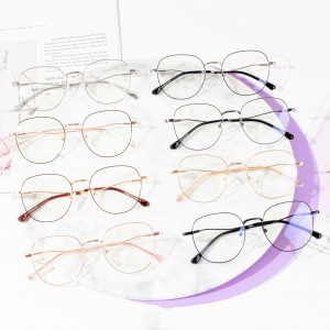 Promóciós retro fém szemüvegkeret nőknek