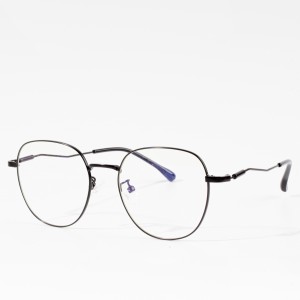 Ramă de ochelari retro metalică promoțională pentru femei
