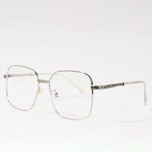 Stock Fashion Metal High Quality Logo Eyeglasses Frames