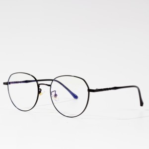 Висококвалитетне дизајнерске наочаре уоквирују металне оптичке наочаре