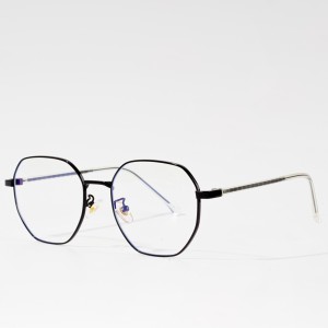 Hipster Metal Frame Young Blue Blocking Glasses