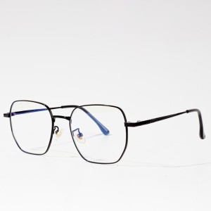 Klassikalised retro raamiga metallist naiste anti-Blu-ray prillid