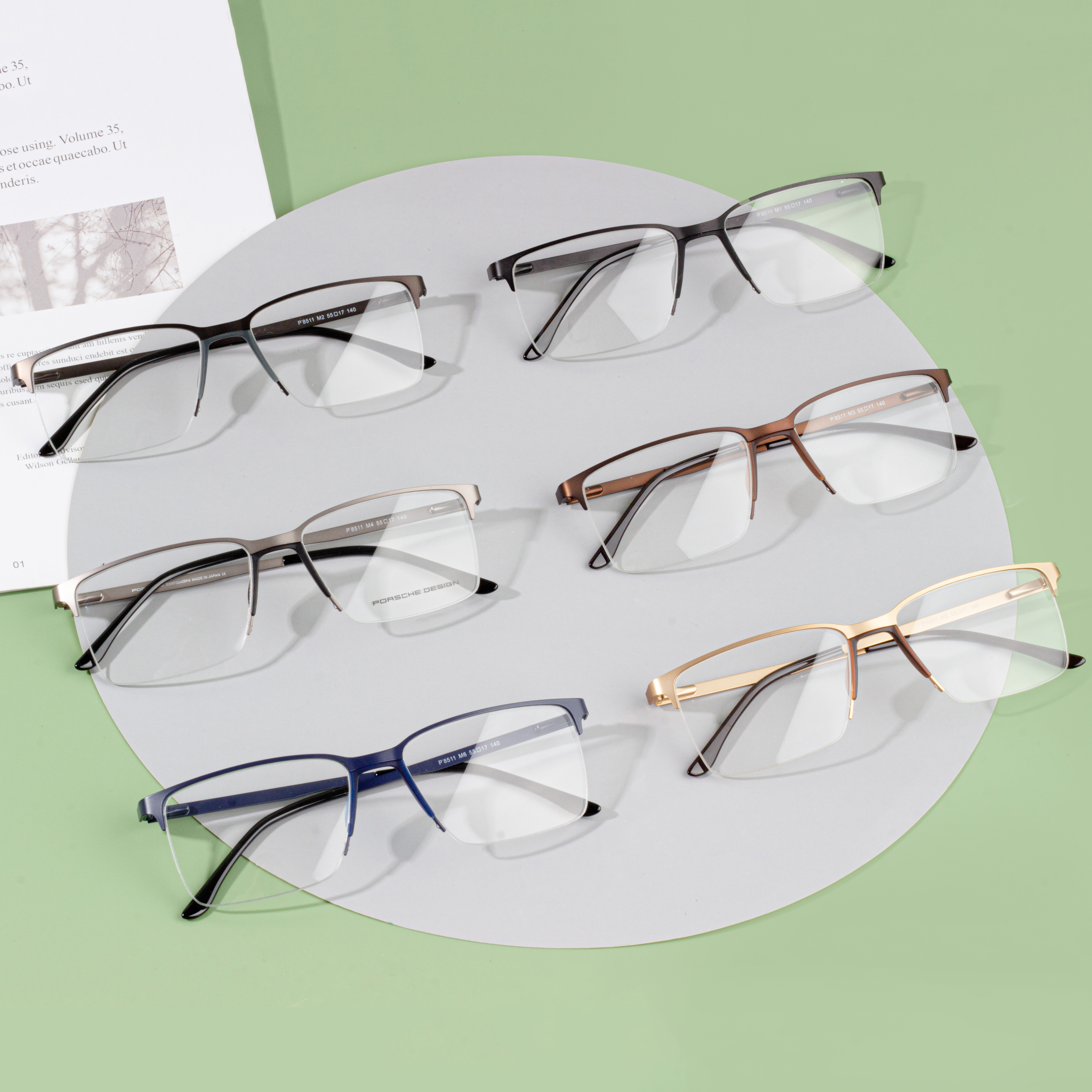 Трговија на големо со промотивни фабрички цени Евтини очила за машки рамки