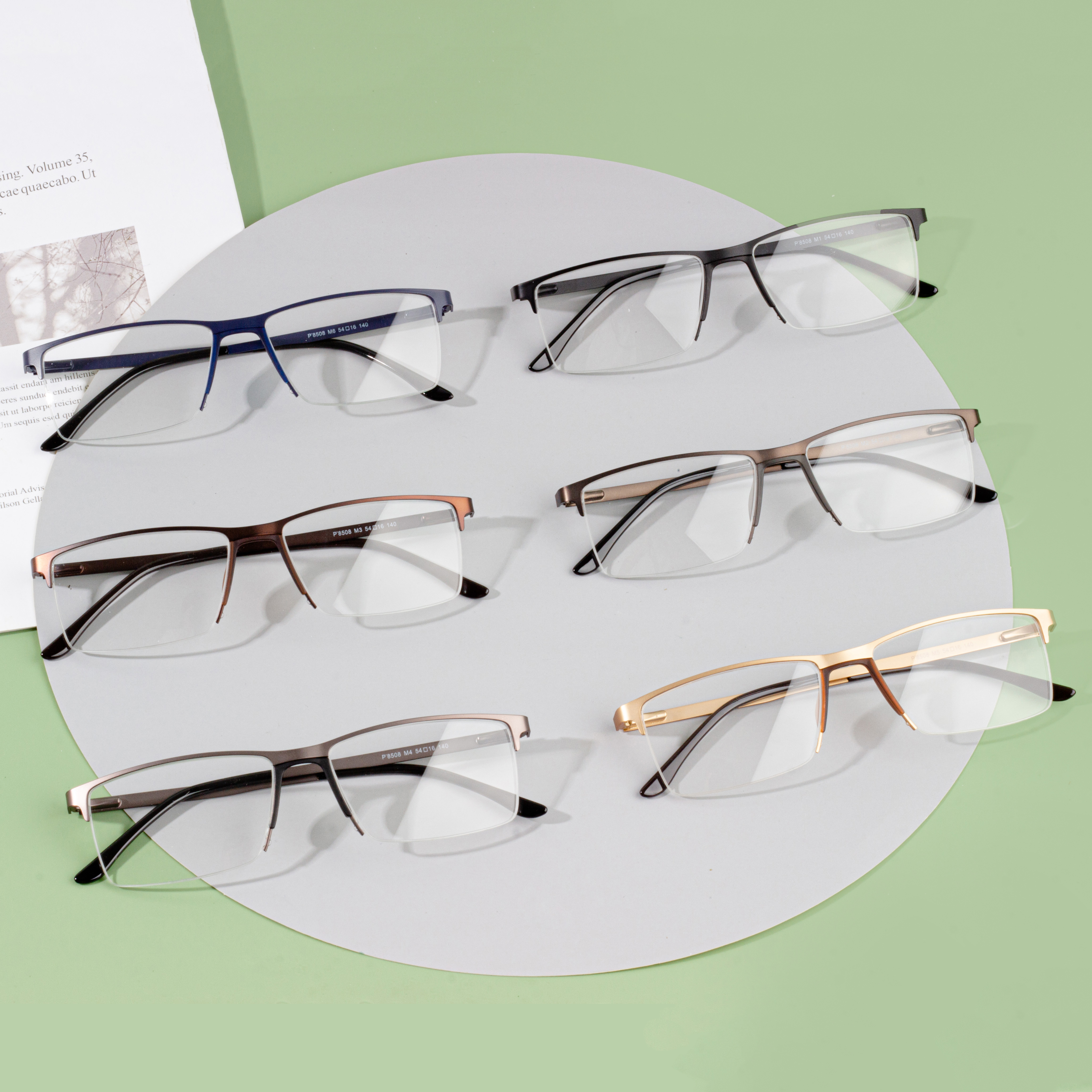 Vysoce kvalitní pánské kovové brýle za dobré ceny