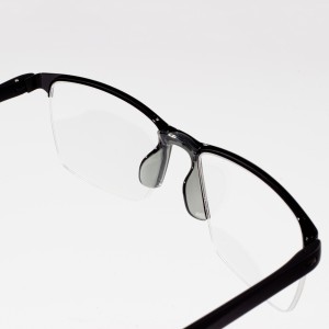 סיטונאי קידום מכירות משקפיים מסגרת חצי צורה רפידות לאף אוכף