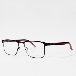 Дизајнерски очила за очи Метални рамки Оптички очила