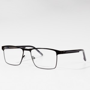 Anteojos de diseñador Monturas de metal Gafas ópticas