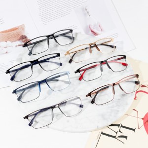 Business-Brillengestell für Herren mit optischem Rahmen, Sattel-Nasenpads