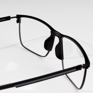 قاب عینک تجاری مردانه پدهای بینی زینی با فریم نوری