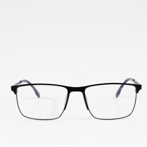 Рамка за деловни очила за мажи со оптичка рамка за седло на носот