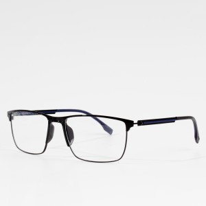 Business Glasögonbåge för män optisk båge sadelnosskydd