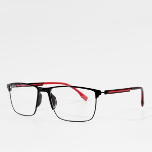 Biznesowe oprawki do okularów dla mężczyzn oprawki optyczne siodełkowe noski