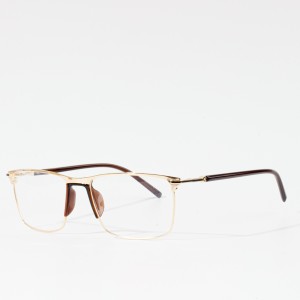 Mode optiska glasögonbågar sadelnosdyna