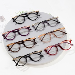 Óculos ópticos femininos fashion tr 90 Óculos transparentes