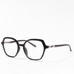 पारदर्शी Tr90 फ्रेम्स अप्टिकल चश्मा खाली लेन्स लचिलो Tr चश्मा