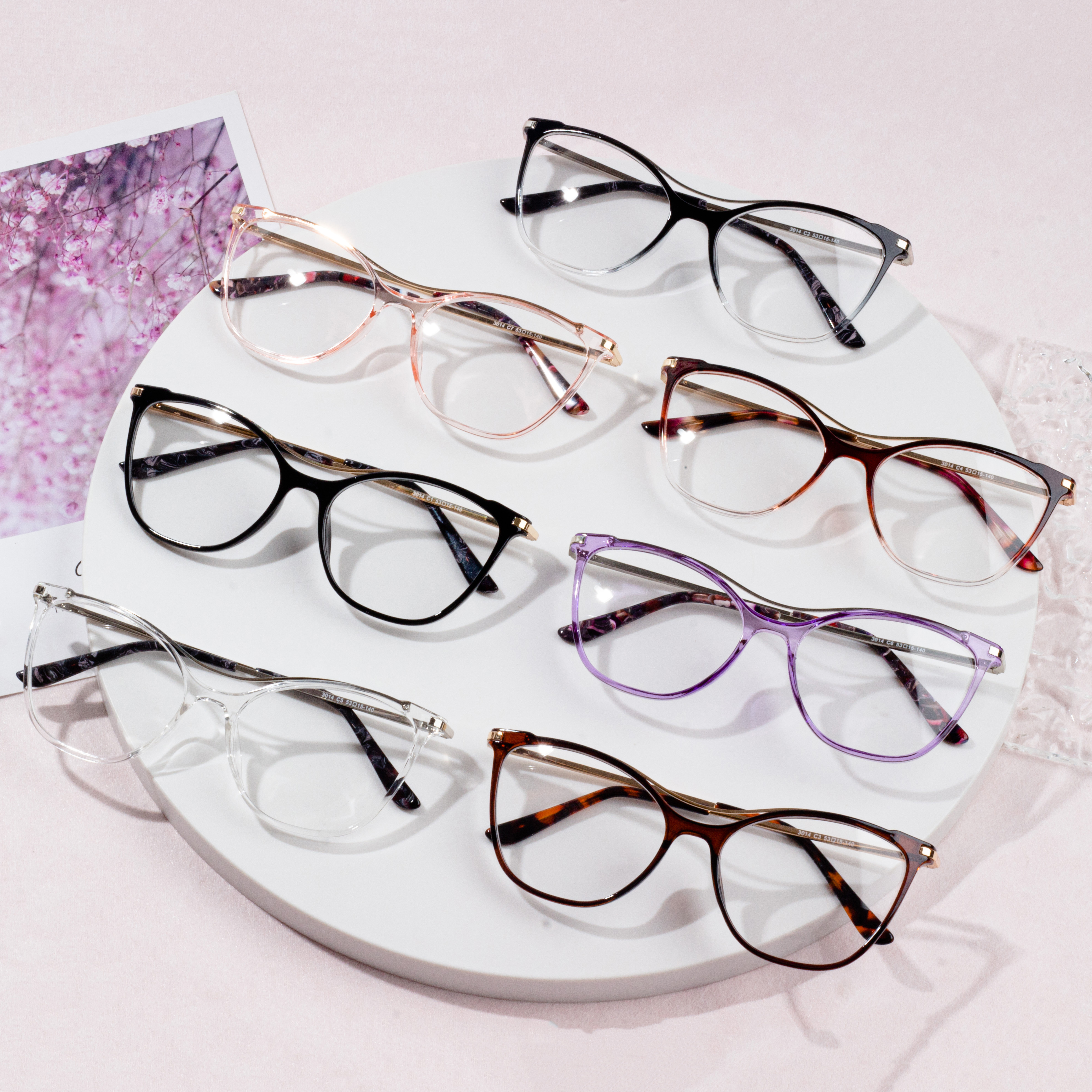 egyedi szemüveg divatos női klasszikus szemüveg 2022